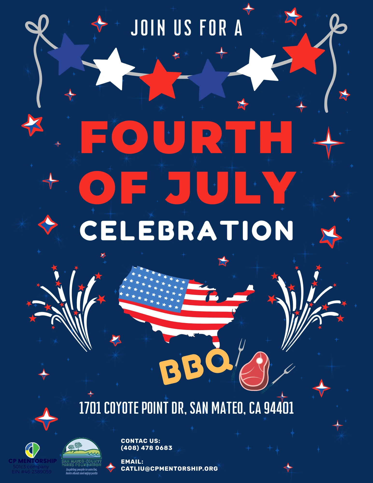 🎆 Celebrate July 4th with Us — Community Lunch Party! 🎇