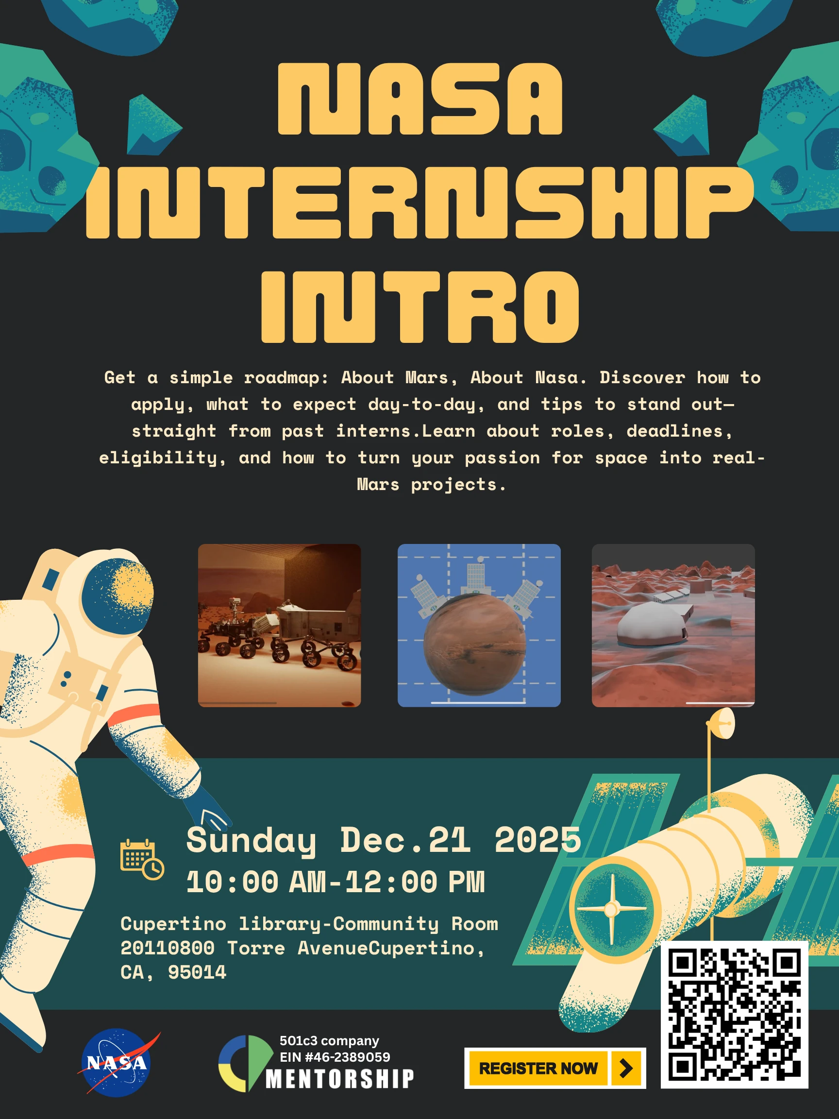 NASA Internship Intro